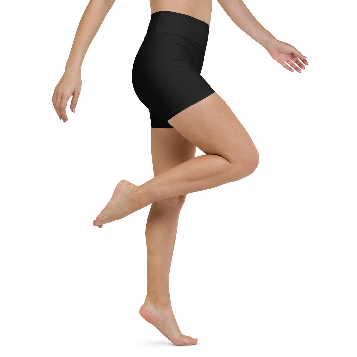 JANUOS High Waisted Yoga Shorts + Inside Pockets